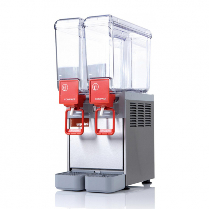 Distributeur de boissons réfrigérées 2x8L Ugolini
