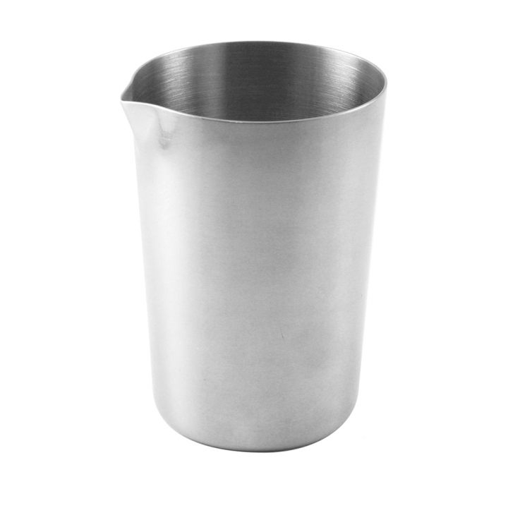 Verre à mélange 500 ml en inox, effet miroir