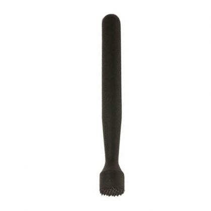 Pilon dentelé L 22 cm en plastique noir