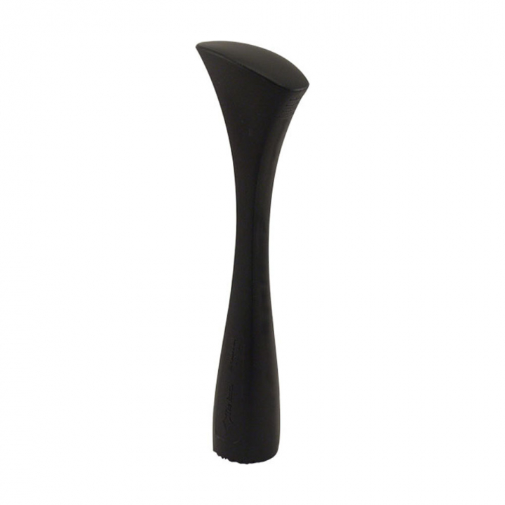 Pilon ergonomique dentelé L 22 cm en plastique noir